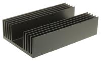 789-8576 RS PRO Heatsink, Universal Rectangular Alu, 0.59°C/W, 200 x 125 x 50mm