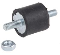 1615vv10-60 FIBET M4 Anti Vibration Mount, Male to Male Bobbin with 24.6kg Compression Load