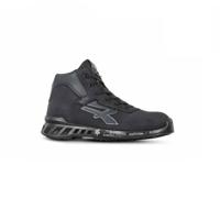 rv10024-44 UPower RV Men, Women Black Aluminium Toe Capped Safety Shoes, UK 10, EU 44