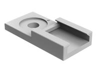 at11-026-0205 Amphenol Industrial, AT11, AT Plastic Mounting Clip for use with AT04-2P, AT04-3P