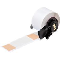 m6-21-427-or Brady B-427 Orange, Transparent Label, 25.40mm Width, 19.05mm Height, 100 Qty