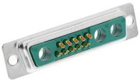 fm13w3p-k120-1731070063 FCT from Molex FM 13 Way Panel Mount D-sub Connector Plug