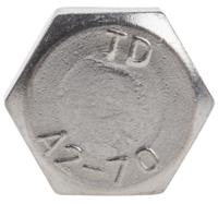 508-0994 RS PRO Stainless Steel, Hex Bolt, M10 x 40mm