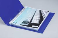 2662-19 Durable Transparent A4 Punched Pocket