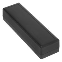 192-0759 RS PRO Black ABS Enclosure, IK04, 105 x 30 x 21.5mm