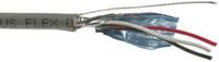 86203cy-sl005 Alpha Wire Xtra-Guard Flex Series Multicore Industrial Cable, 3 Cores, 0.2 mm², Screened, 24 AWG, 30m, Tinned Copper