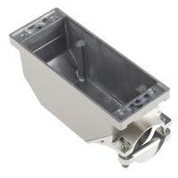 dl5 ITT Cannon DL Series Metal Right Angle D Sub Backshell, 260 Way, Strain Relief