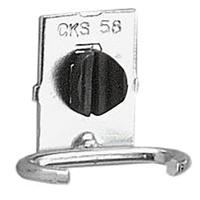 cks58a CROCHET POUR CLE PLATE