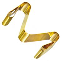 331061603010 , Contact Finger of Gold Plated Beryllium Copper With Mounting Screw 6mm x 3mm x 10mm