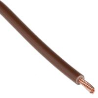 20145178 Prysmian 6491X Series Brown 2.5 mm² Hook Up Wire, 7/0.67 mm, 100m,