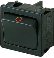 18021221 Marquardt Double Pole Single Throw (DPNO), (On)-Off Rocker Switch Panel Mount