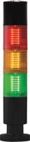 220-5036 RS PRO Red/Green/Amber Buzzer Signal Tower, 3 Lights, 24 V, Screw Mount