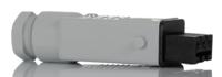 932140406-stak-3-n-v0-grey Hirschmann, ST IP54 Grey Cable Mount 3 + PE Industrial Power Socket, Rated At 10A, 230 V, 400 V