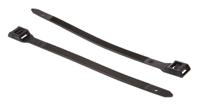 112-18061-pe180-pa66hs-bk HellermannTyton Cable Tie, External Notched, 180mm x 9 mm, Black PA 6.6 Heatstabilised, Pk-100