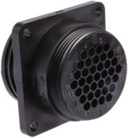 206151-1 TE Connectivity Circular Connector, 37 Contacts, Panel, Standard Connector, Socket, Male, CPC Series