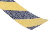 at2000 Advance Tapes Black/Yellow 18m Hazard Tape, 1mm Thickness