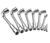 76jn10 Facom Hex Tubular Box Spanner Set, 10 Pieces, 8 → 19 mm Tip