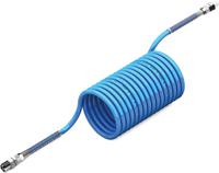 202-0936 RS PRO 2.5m, PA Recoil Hose, with BSP 1/4" Male connector