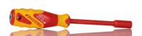 1747118 Gedore Hexagon Nut Driver, 8 mm Tip, VDE/1000V, 125 mm Blade, 245 mm Overall
