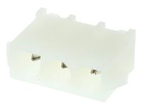 350429-1 TE Connectivity Universal MATE-N-LOK Series Straight Through Hole PCB Header, 3 Contact(s), 6.35 mm Pitch, 1 Row,