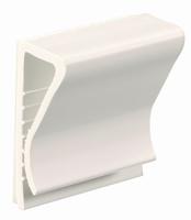 154-00019 HellermannTyton Grey PVC Clip for flat cable