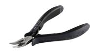 rnd-550-00265 RND RND 550-00265 Pliers, 130 mm Overall, Bent Tip, 20mm Jaw, ESD