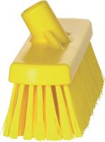 70686 Vikan Broom, Yellow With Polyester, Polypropylene, Stainless Steel Bristles for  for General Purpose