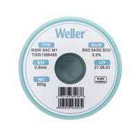 t0051386499 Weller Wire, 0.5mm Lead Free Solder, 217-221°C Melting Point
