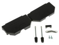 86303645blf Amphenol Communications Solutions Nylon D Sub Backshell, 37 Way, Strain Relief