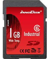 ds2a-01gi81w1b InnoDisk 1 GB Industrial SD SD Card, Class 6