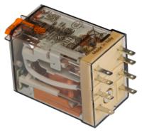 553282400054 Finder Plug In Relay, 240V ac Coil, 10A Switching Current, DPDT
