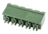 790-0966 RS PRO, 5.08mm Pitch, 5 Way, Pluggable Terminal Block, Header, Through Hole, Solder Termination