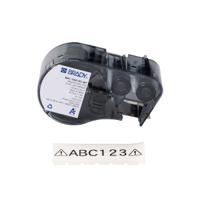 177008 Brady B-581 Black on White Black Print Label Roll, 25.4mm Height, 1Per Pack Qty