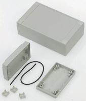 498-6857 CAMDENBOSS 7000 Series Grey ABS Enclosure, IP65, Grey Lid, 127 x 75 x 30mm