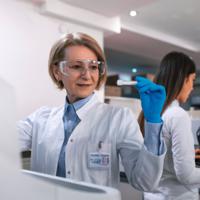 896219 Durable Transparent Polyethylene Name Badge