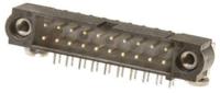 m80-5405042 HARWIN Datamate J-Tek Series Right Angle Through Hole PCB Header, 50 Contact(s), 2 mm Pitch, 2 Row, Shrouded