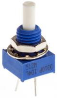 3310p-001-104l Bourns 3310 100kΩ Rotary Potentiometer 1-Gang, Panel Mount (Through Hole), 3310P-001-104L