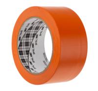 764 3M  Orange PVC 33m Lane Marking Tape, 0.13mm Thickness