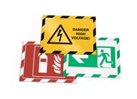 4944131 Durable DURAFRAME® SECURITY Green/White A4 Smooth and rigid Information Frame, 375mm Height, 236mm Width