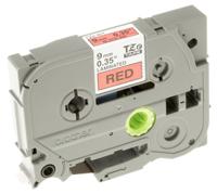 tze-421 Brother Black on Red Label Printer Tape, 8 m Length, 9 mm Width