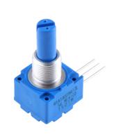 91a1a-b28-a13l Bourns 91 5kΩ Rotary Potentiometer 1-Gang Panel Mount, 91A1A-B28-A13L