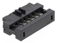 89361-712lf Amphenol ICC 12-Way IDC Connector Socket for Cable Mount, 2-Row