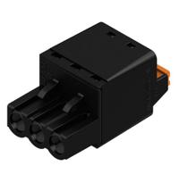 1013440000 Weidmuller, 5.08mm Pitch, BL 5.08, 3 Way, , Pluggable Terminal Block, Plug, Cable Mount, Push In Termination,