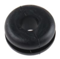 633-02090-hv1209-pvc-fr-bk HellermannTyton HV Black PVC 9mm Cable Grommet for Maximum of 4mm Cable Dia. 633-02090 HV1209-PVC-FR-BK