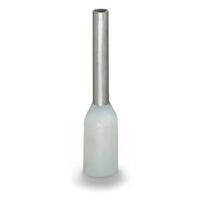 216-221-1 WAGO, 216 Insulated Ferrule, 12mm Pin Length, 3.1mm Pin Diameter, White
