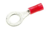 34150 TE Connectivity, PLASTI-GRIP Insulated Crimp Ring Terminal, M6 Stud Size, 0.26mm² to 1.65mm² Wire Size, Red