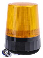 907-5996 RS PRO Amber Flashing Beacon, 110 → 230 V ac, Screw Mount, LED Bulb, IP67