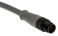 1300280023 Brad from Molex Male 5 way M12 Micro Change to Female 5 way M12 Micro Change Sensor Actuator Cable, 0.50 m