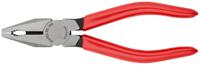 03-01-160 Knipex Combination Pliers, 160 mm Overall, Straight Tip
