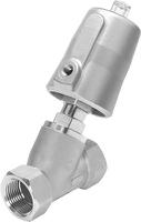 vzxf-l-m22c-m-b-g114-290-h3b1-50-7 Festo Angle Seat type Pneumatic Actuated Valve, G 1-1/4in, 40 bar